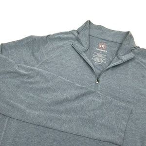 TRAVIS MATHEW Prestige 1/4 Zip Pullover Sz 2XL